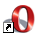 program icon for the Opera browser